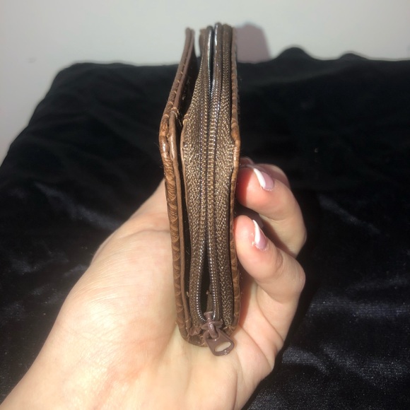 Mini Brown Leather Wallet - Picture 4 of 4